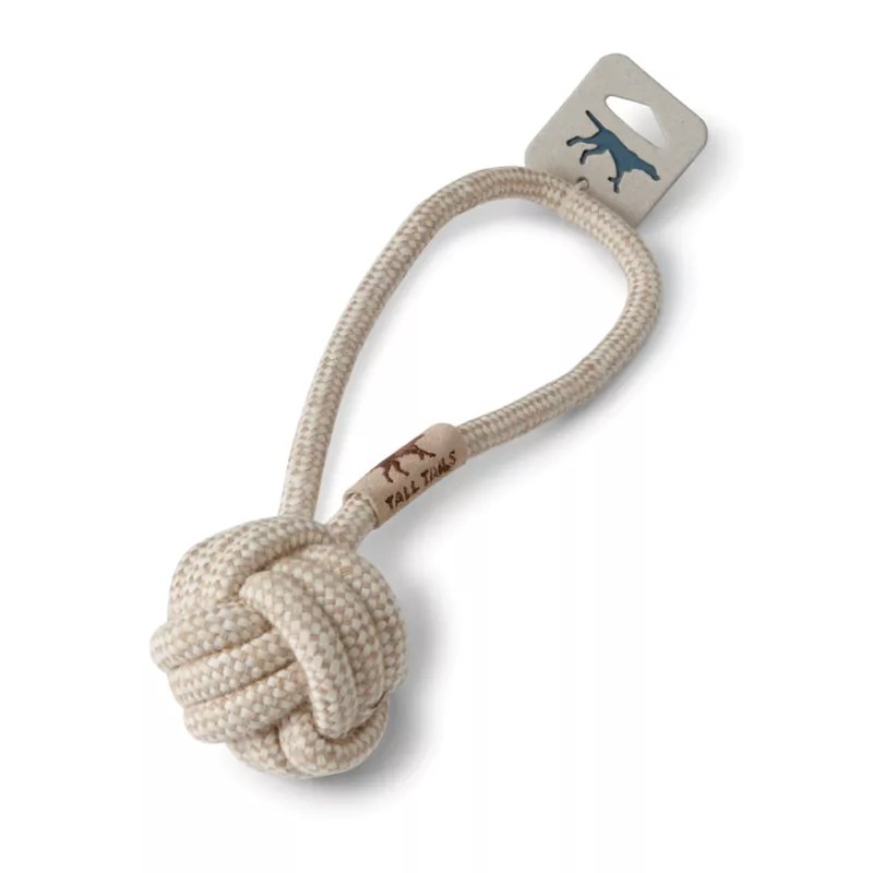 AllNatural Cotton and Leather Dog Toy Orvis